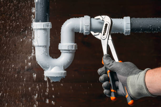 Professional Plumbing technician working in Fischer, TX